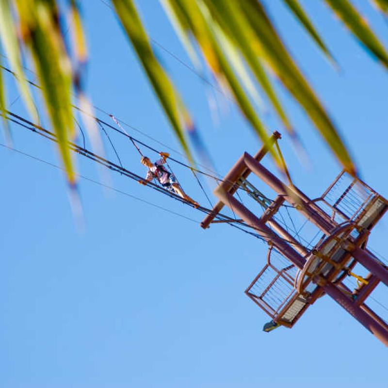 Ponte Tibetano Caribe Bay Jesolo